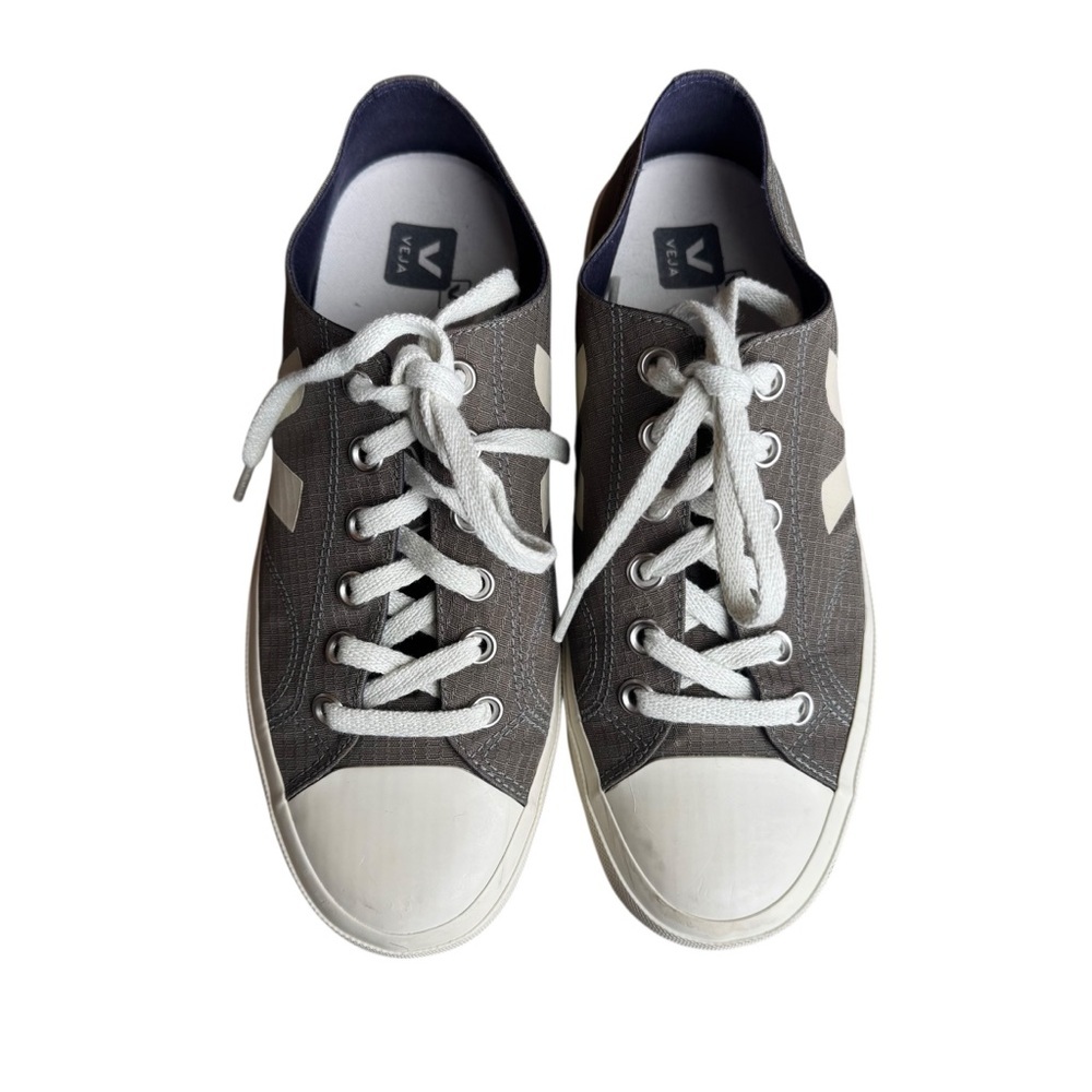 VEJA - WATA II Low Ripstop Sneakers Kaki Pierre Size 40 (Women’s 9) - Picture 4 of 12